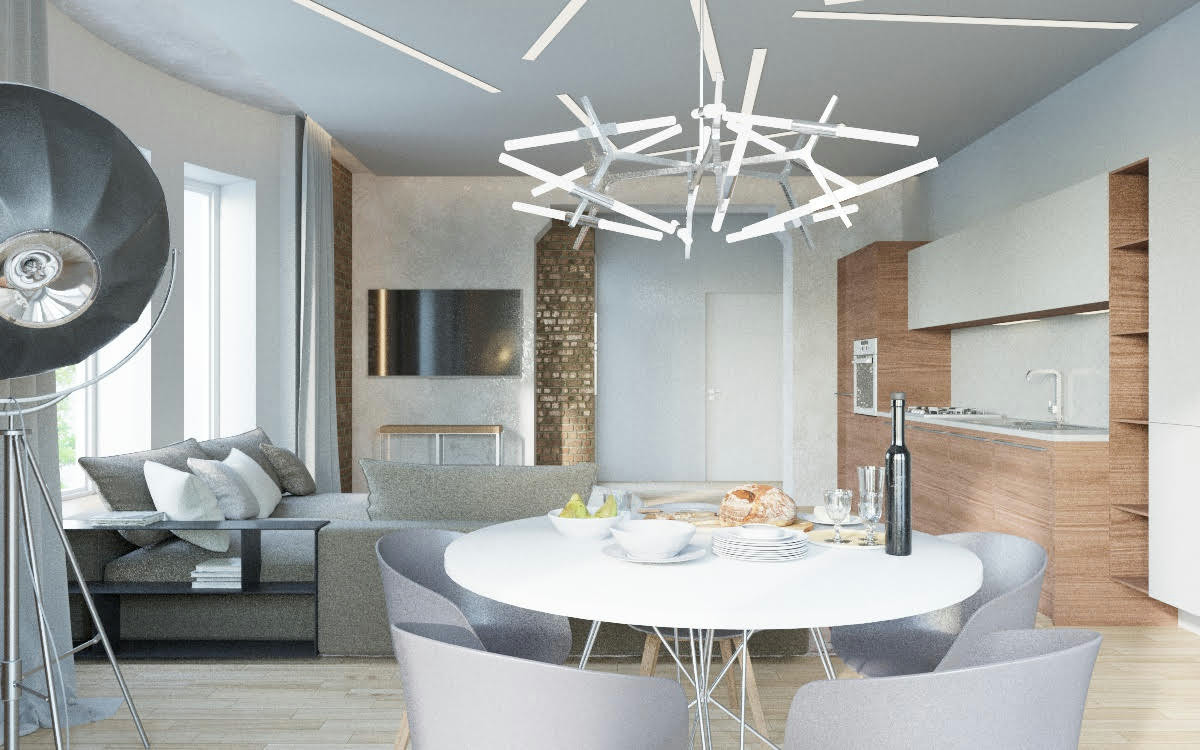 визуализации апартаментов в работе