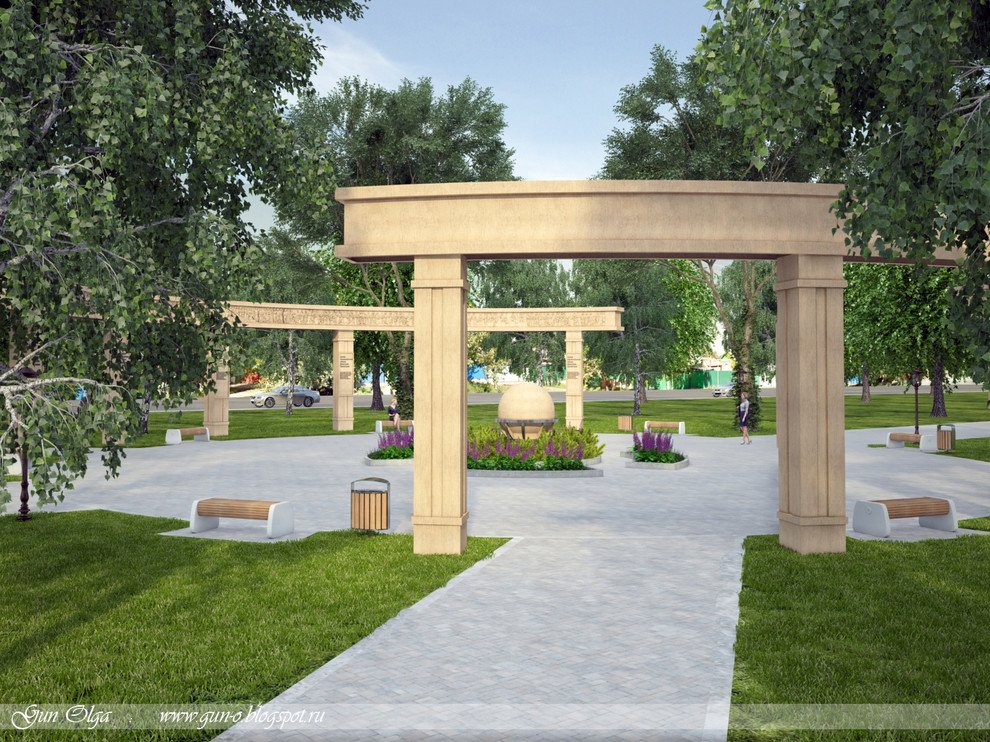 Сквер национальных общин(визуализация)