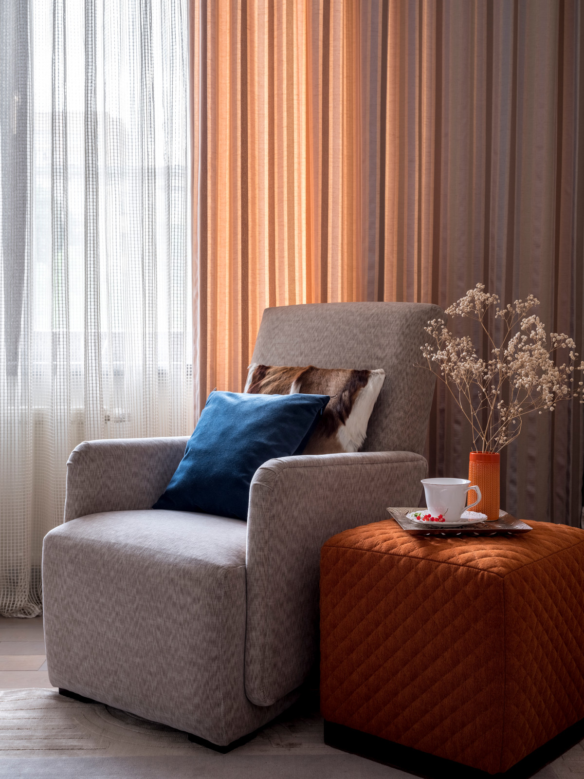 Современная квартира с искусством