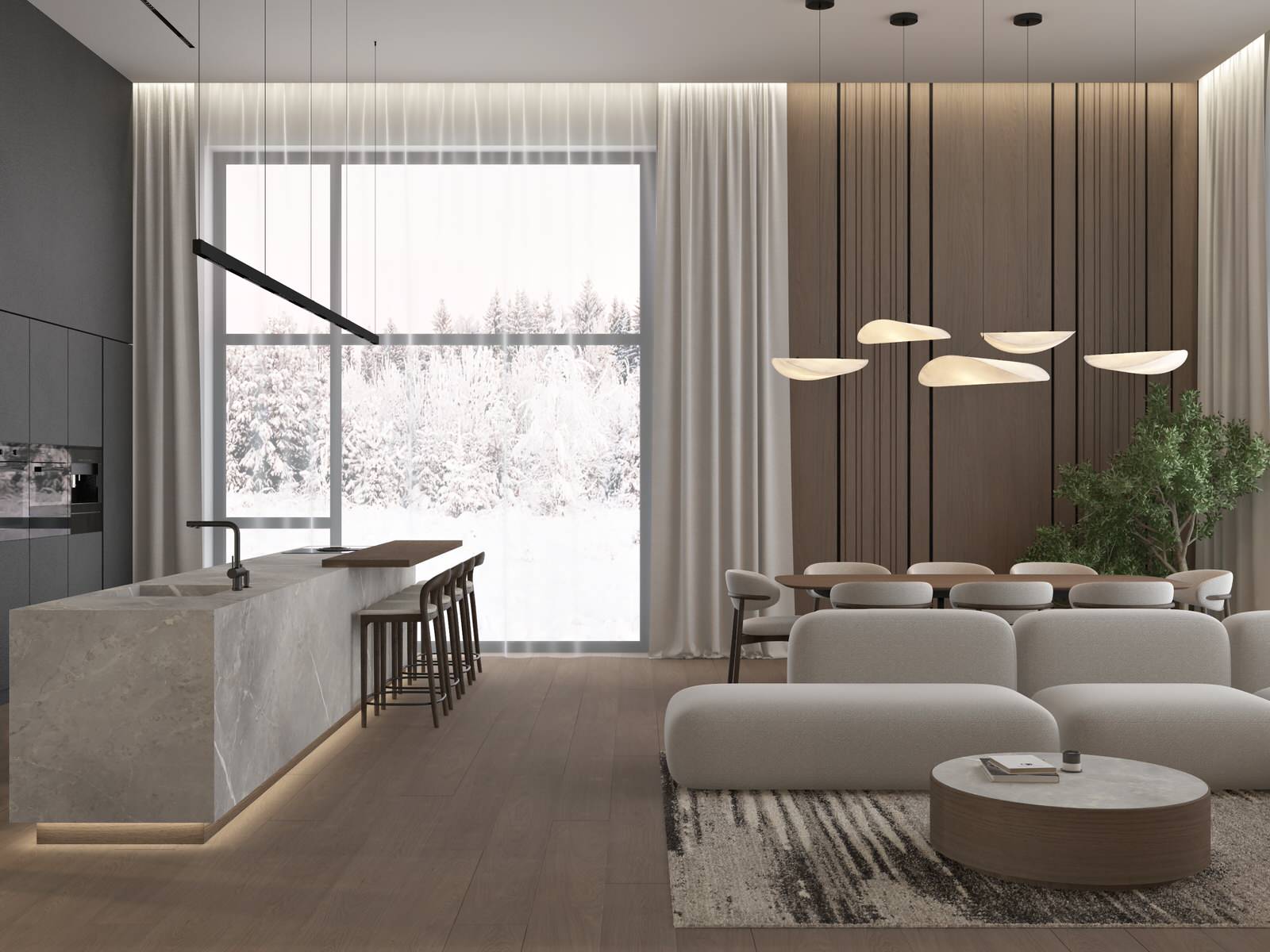 Современный дом для молодой семьи