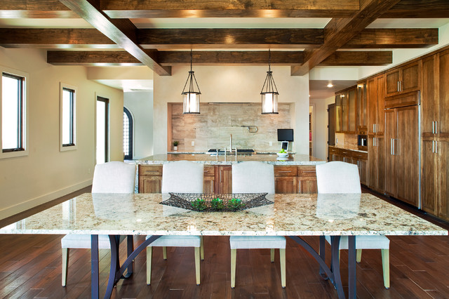 Dining and kitchen mediterraneen-cuisine