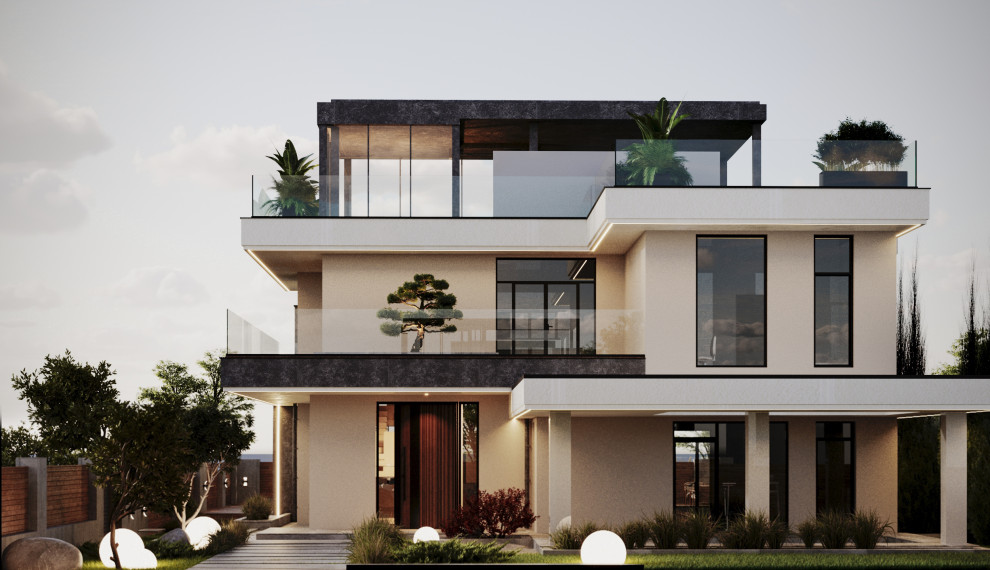 Проект загородного дома BEREG