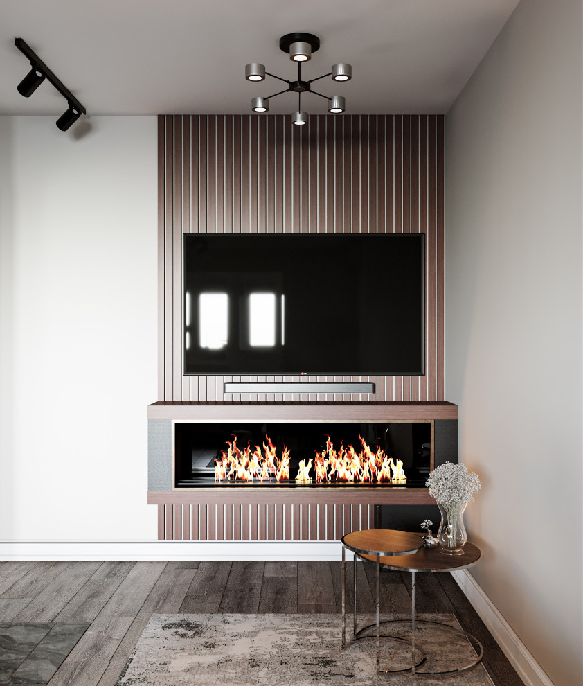 Двухкомнатная квартира в стиле хай-тек