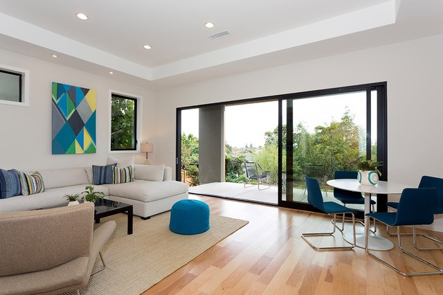 Berkeley Contemporary Home contemporary-vardagsrum