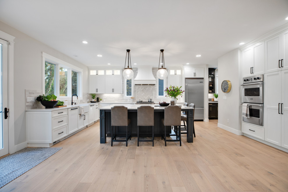 Modern Sophisticated | Lake Oswego Kitchen Remodel - Modern - Kitchen ...