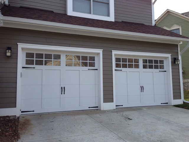 Carriage House Garage Doors - Craftsman - Garage - Detroit ...