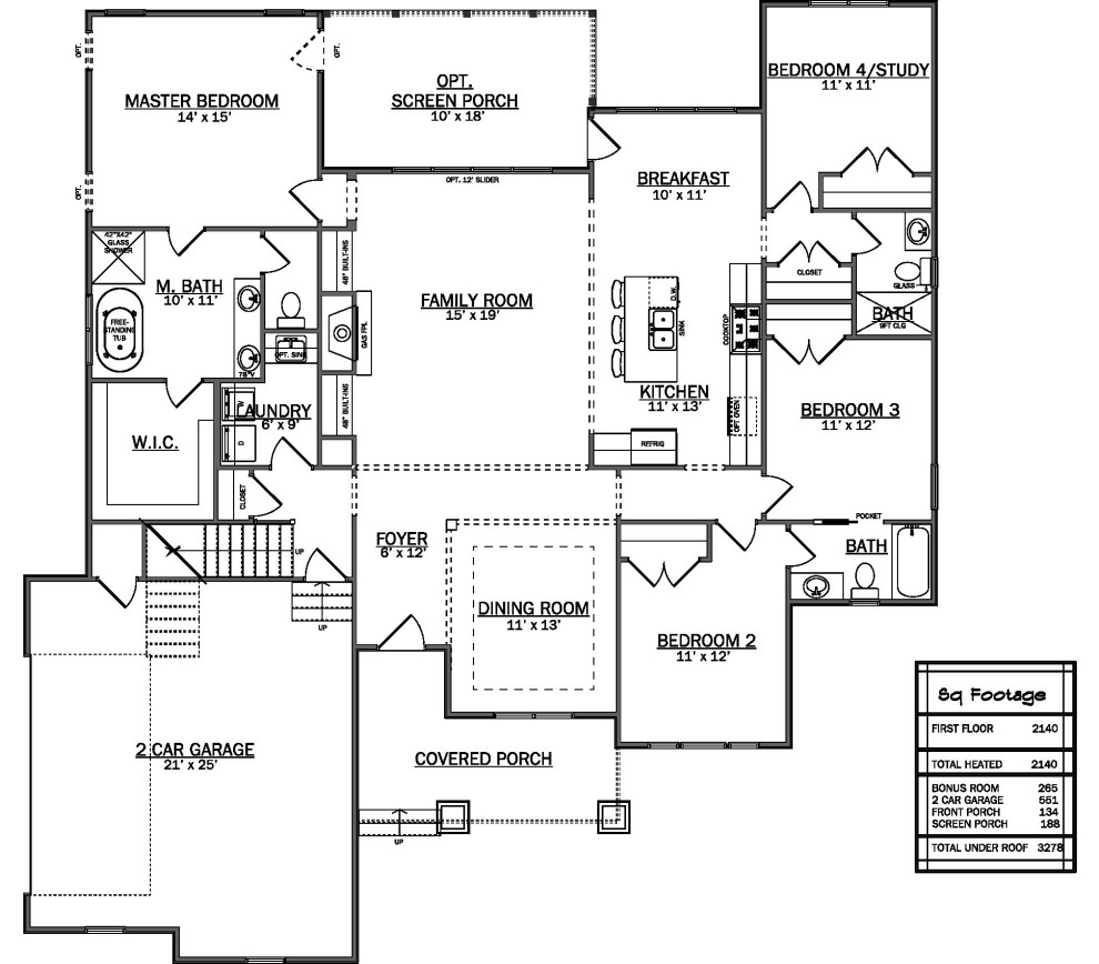 Plan No. 2421