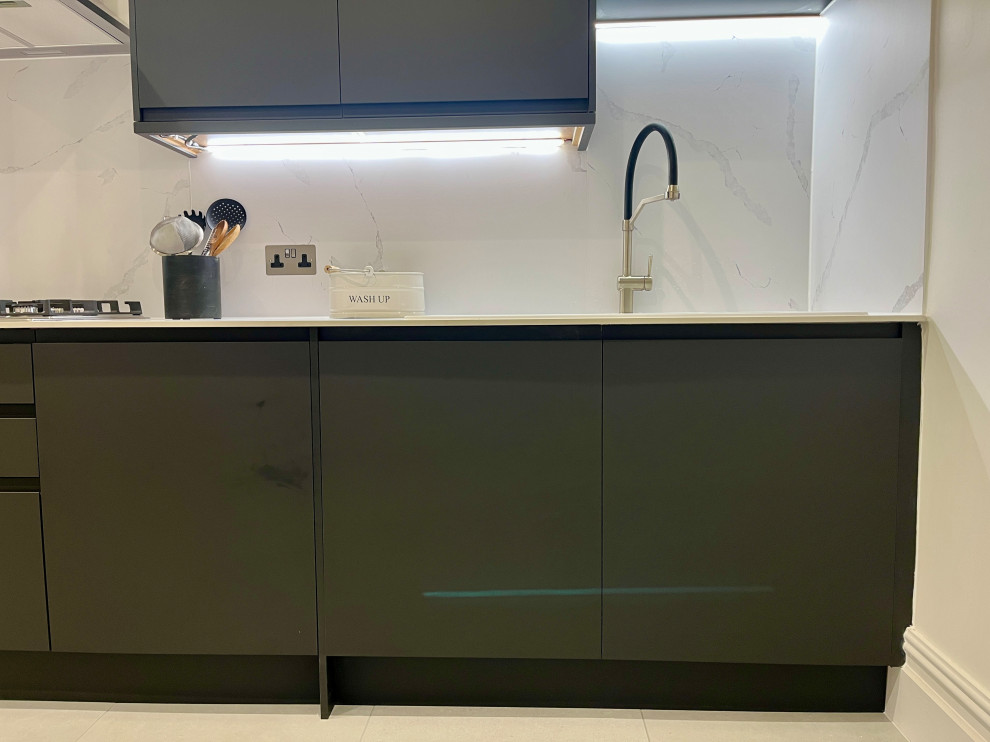 London W1 Modern Kitchen Renovation