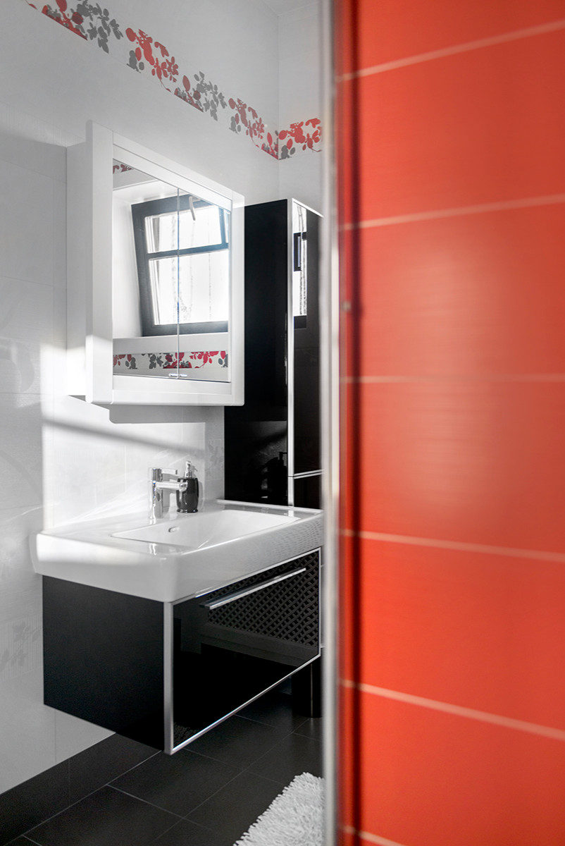 Дом из бруса в поселке Гавриково. Санузлы.