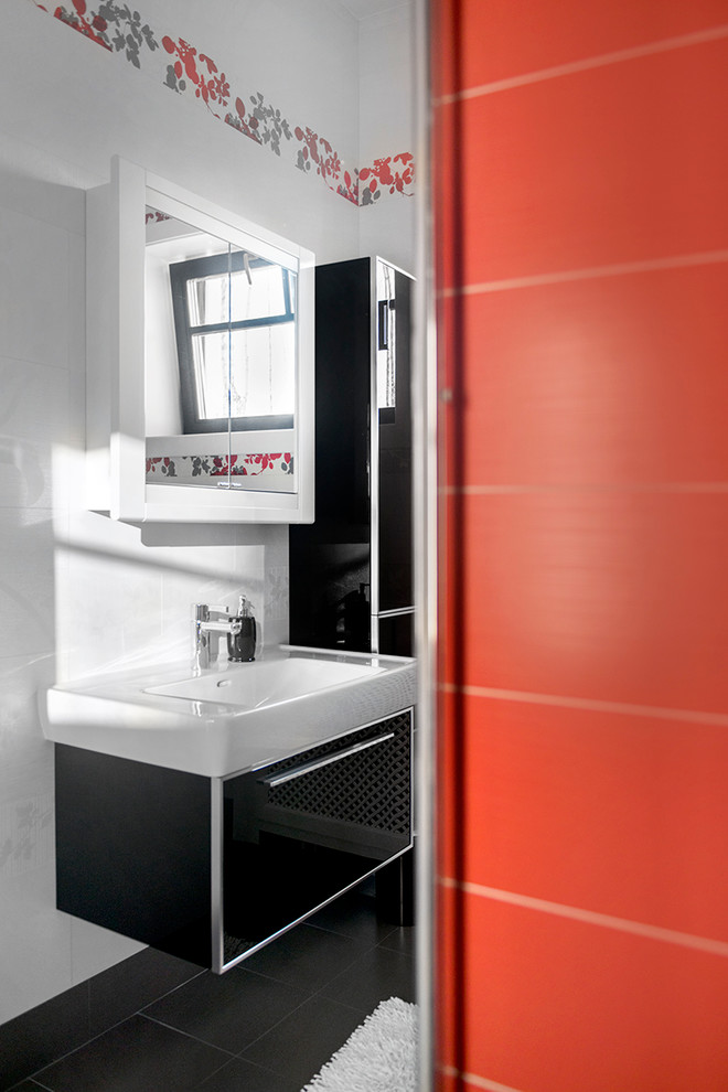 Дом из бруса в поселке Гавриково. Санузлы.