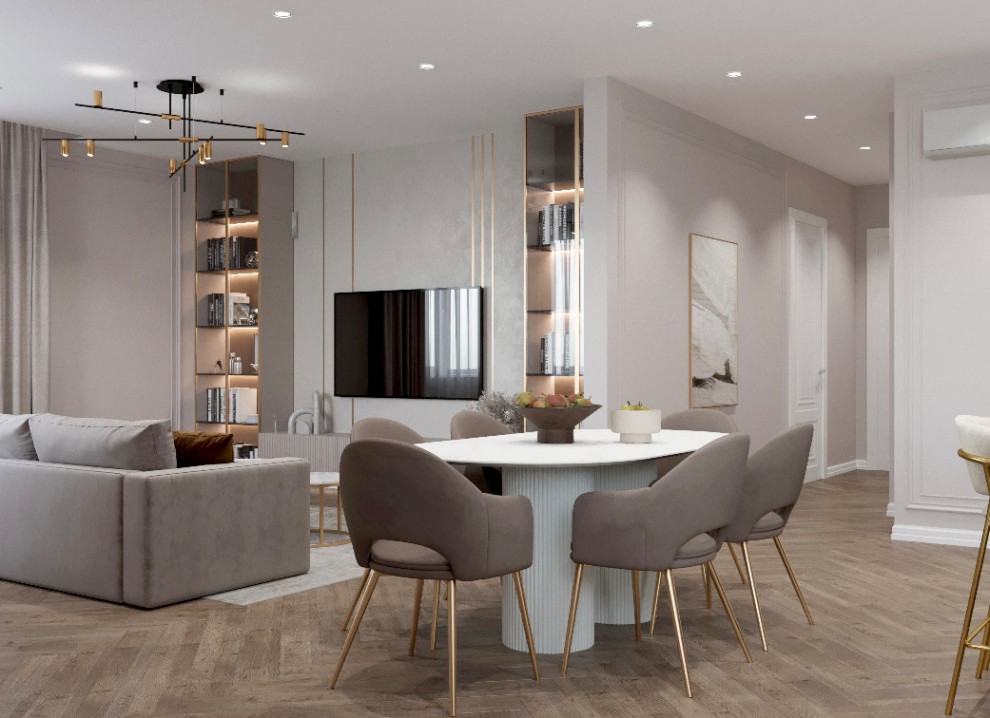 ЖК Люмин, 3 комнаты, 140 м²