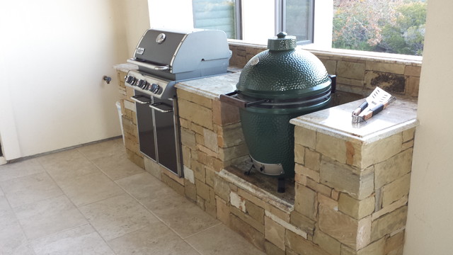 Seven Oaks Luxury Outdoor Kitchen Craftsman Patio