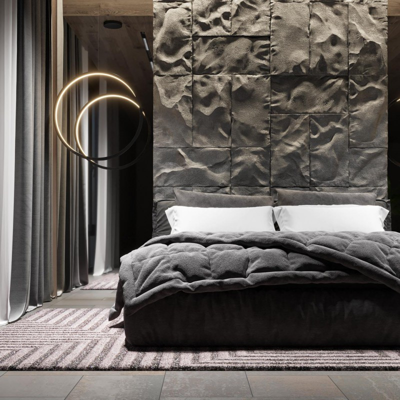 Спальня в ЖК OKLA