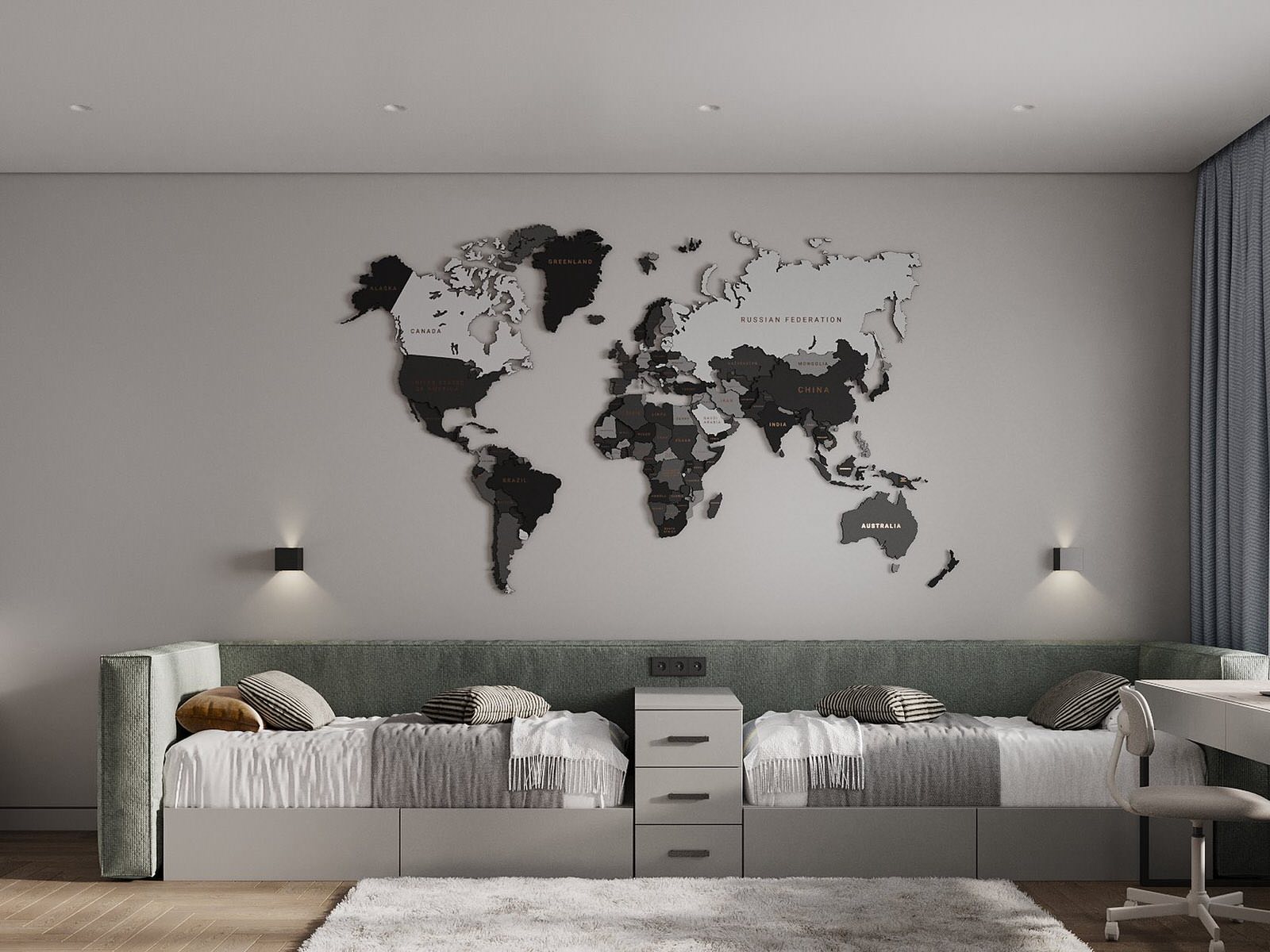 Дизайн интерьера квартиры в ЖК central avenue #PR-400