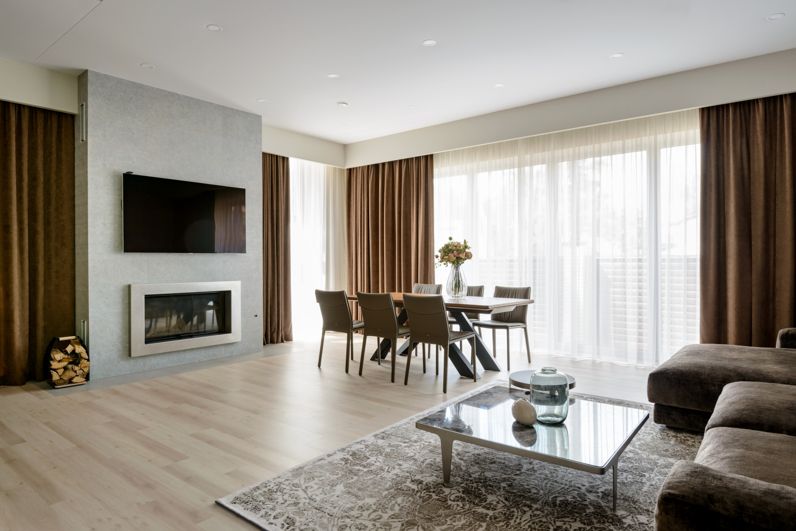 Интерьер жилого дома на ул. Мадридской