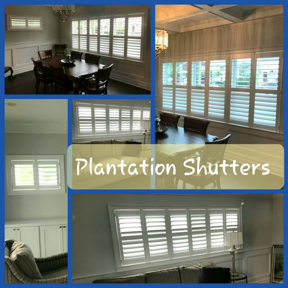 PLANTATION SHUTTERS - VARIOUS PROJECTS