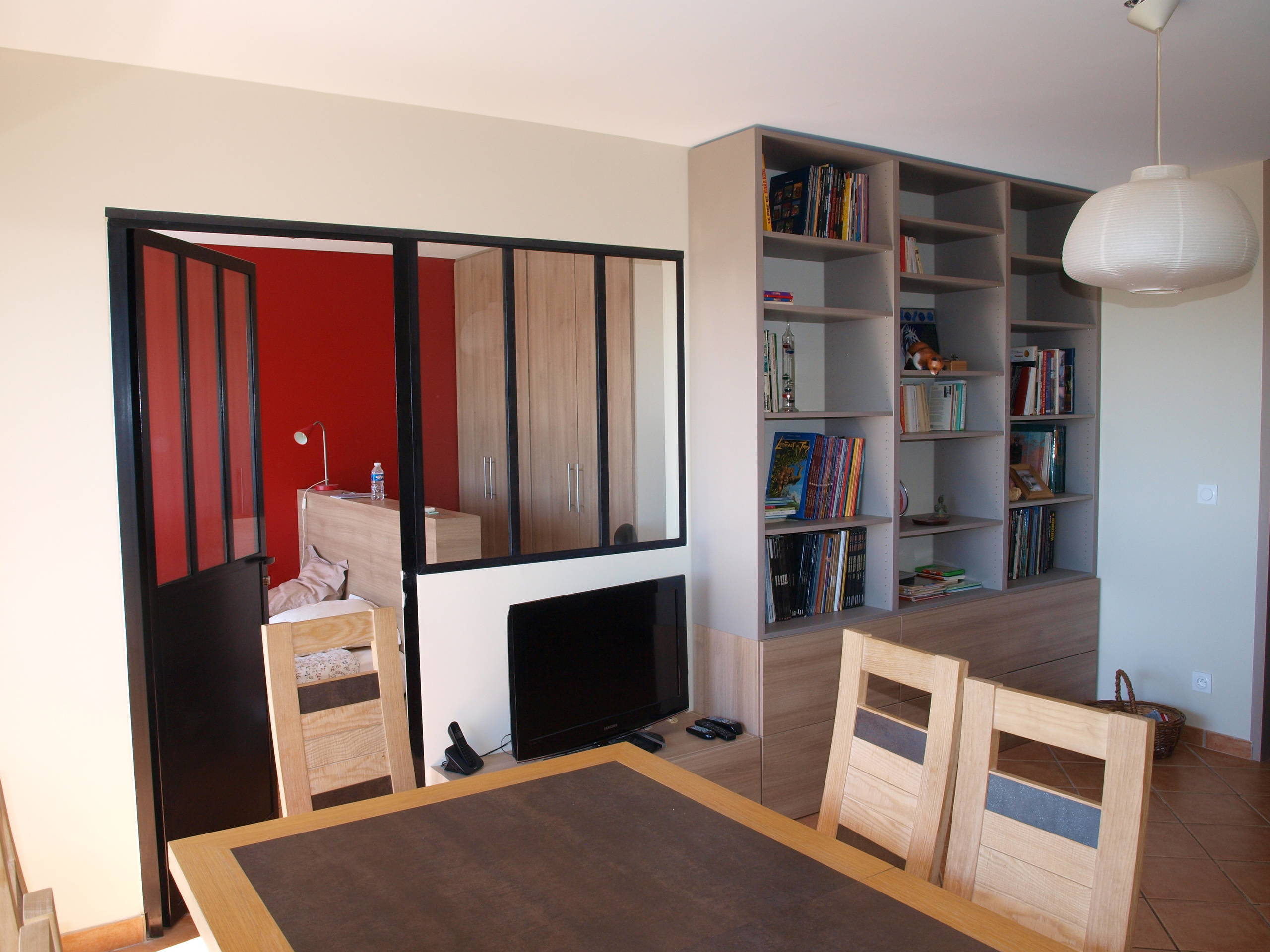 Création d'une chambre supplémentaire dans un T3