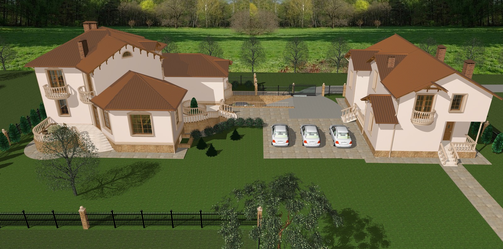 Малоэтажный жилой дом