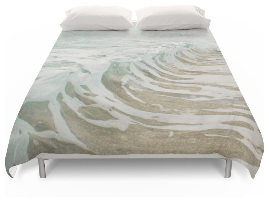 Sea Foam Duvet Cover Beach Style Duvet Covers And Duvet Sets