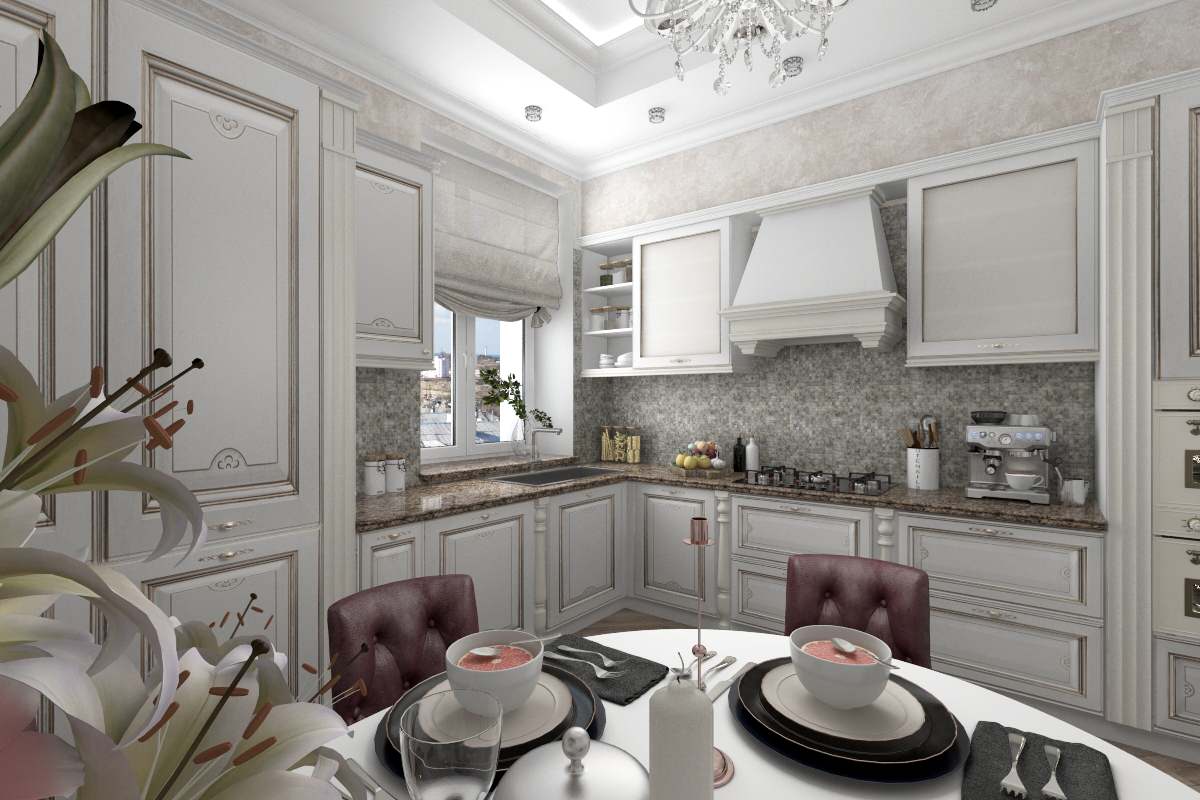 Дизайн-проект квартиры по ул. Серышева