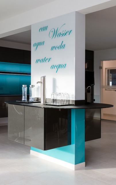 Dihse Turquoise contemporaneo-cucina