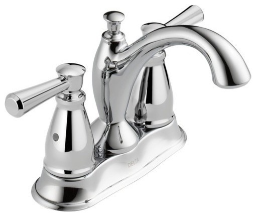 Delta Linden Two Handle Tract Pack Centerset Bathroom Faucet Traditional Sink Faucets By The Stock Market Houzz - Install Delta Two Handle Bathroom Faucet