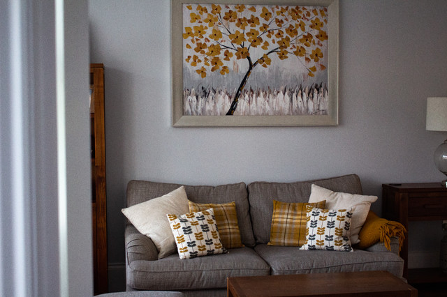 Project in Walton-On-Thames contemporary-living-room