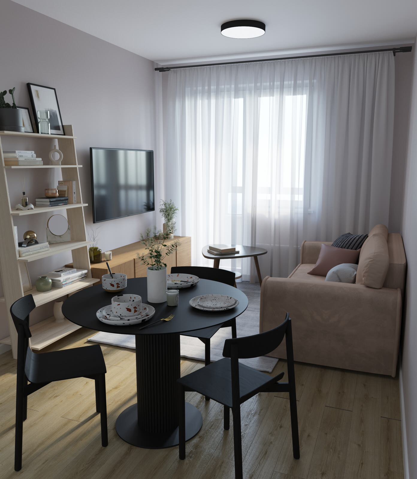 Кухня-гостиная