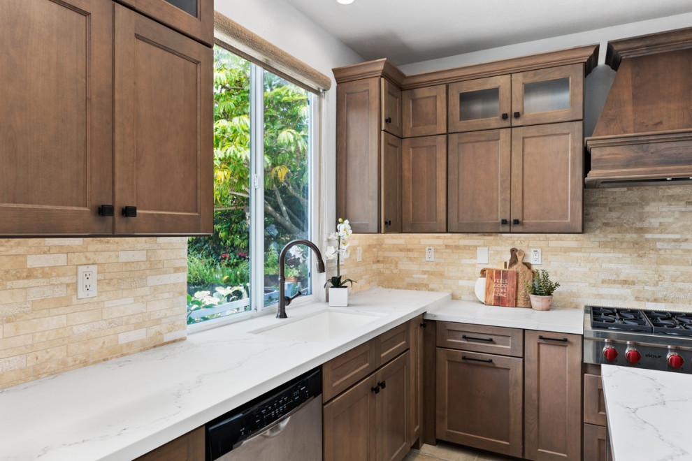 Carlsbad Kitchen, Big Makeover for Petite Client