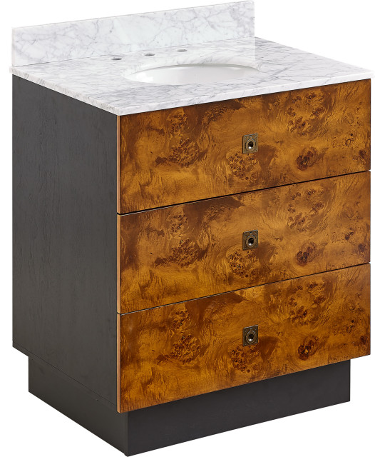 Betlow Marble Top Vanity Sink - Transitional - Bathroom Vanities And ...