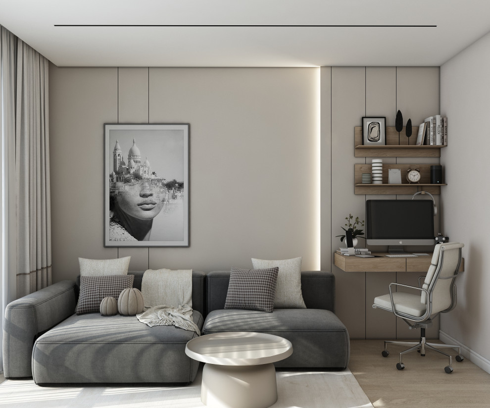 Гостиная в ЖК Комфорт Парк