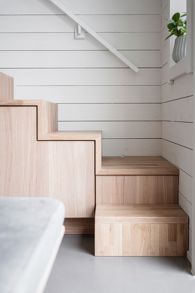 This is an example of a scandinavian staircase in Gothenburg.