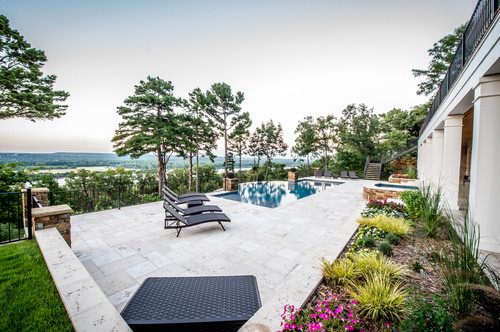 Barnes, Tanya and Lowery Craftsman Patio by Elite Pools by Aloha, Little Rock