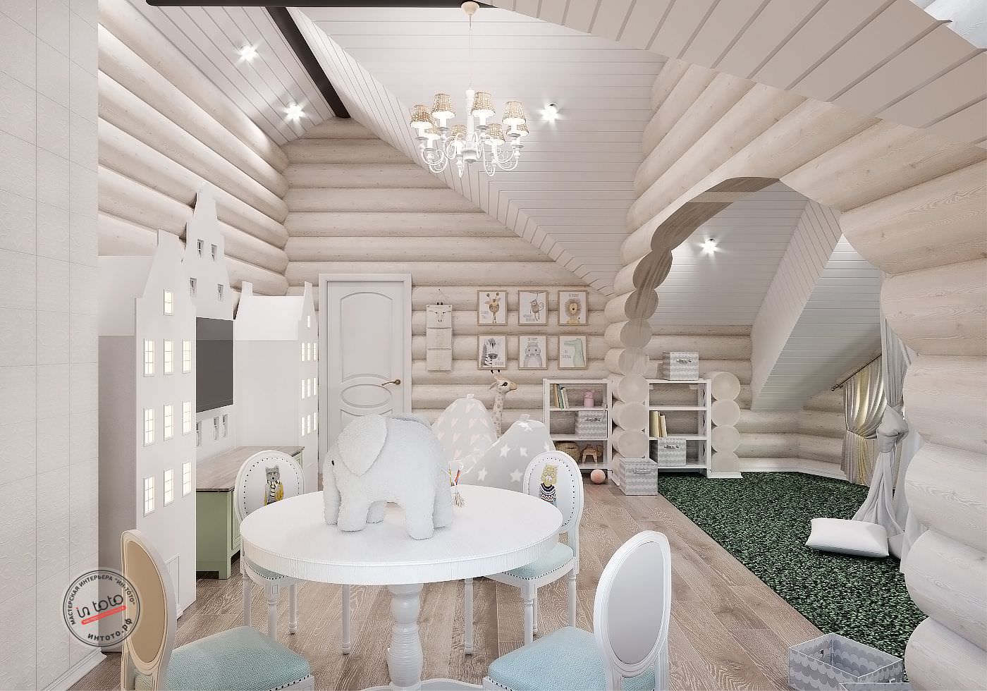 Дом из кругляка в Иркутске