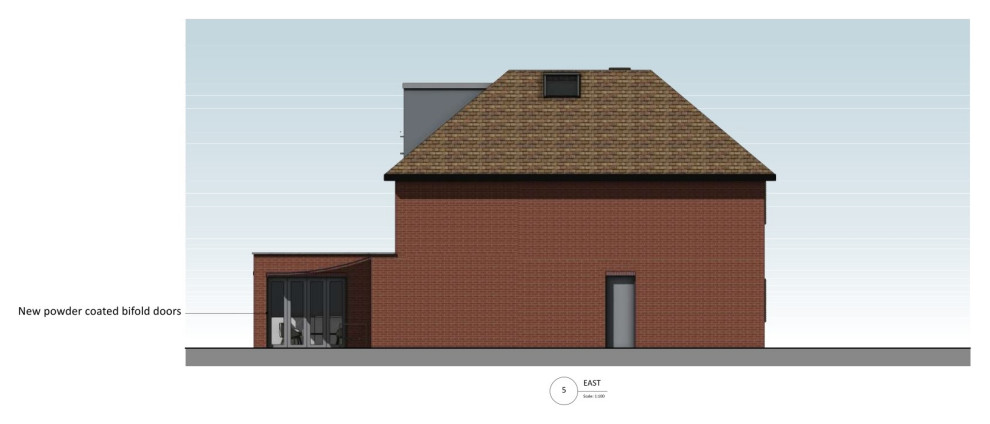 Extension and roof conversion