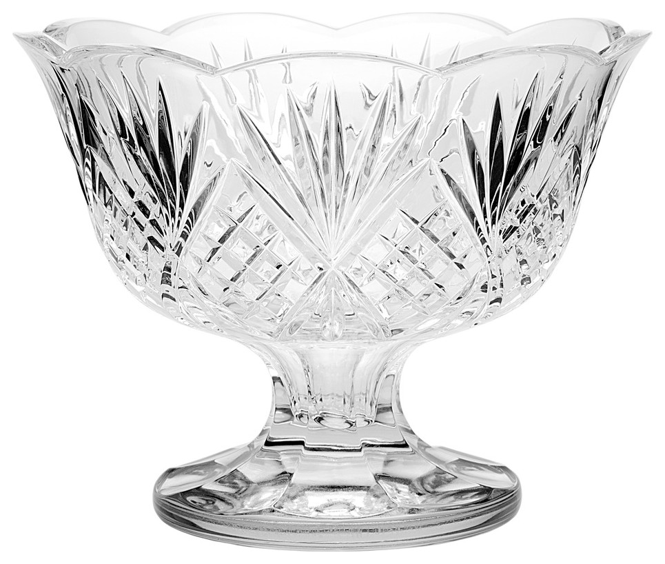 Dublin Footed Trifle Bowl Traditional Serving And Salad Bowls by