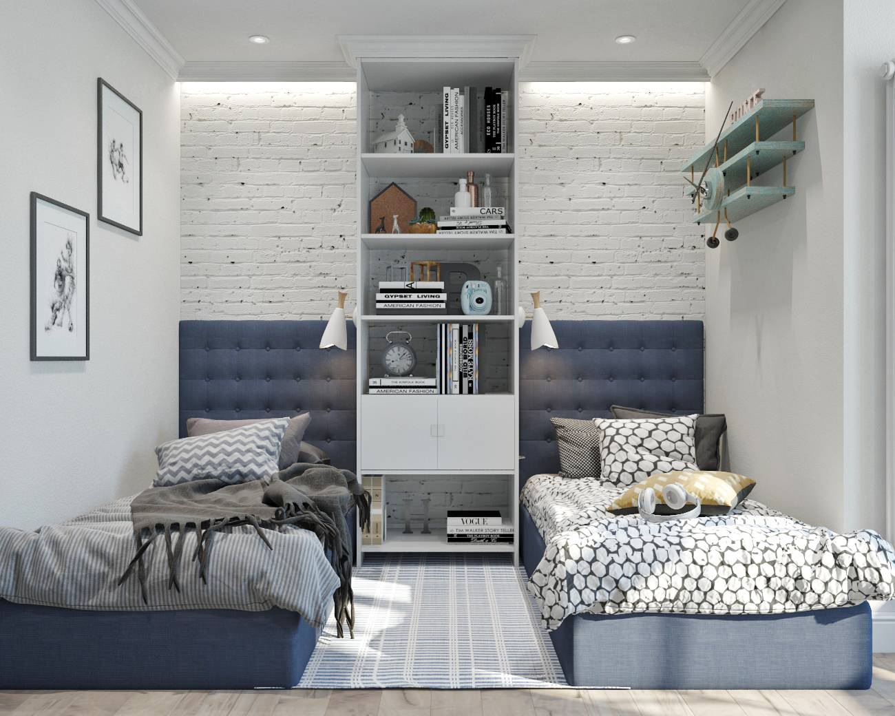 Дизайн проект 4-х комнатной квартиры в ЖК Планета