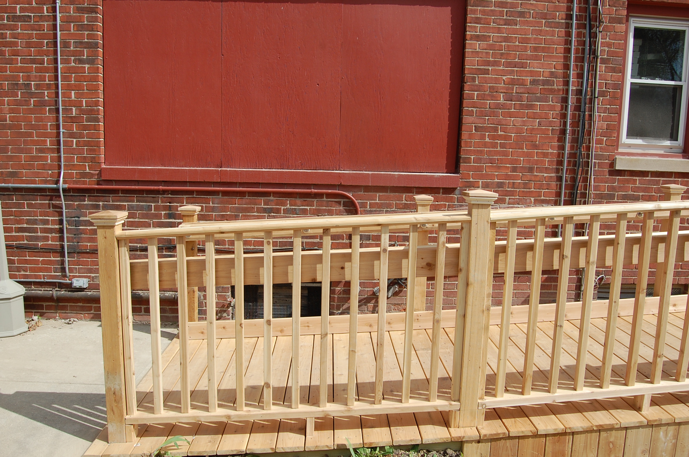 Commercial building Wheelchair ramp