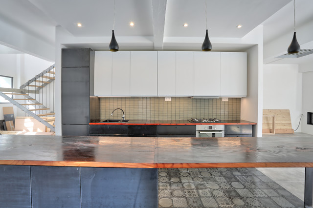 Renaissance d'un Grand Loft contemporary-koek