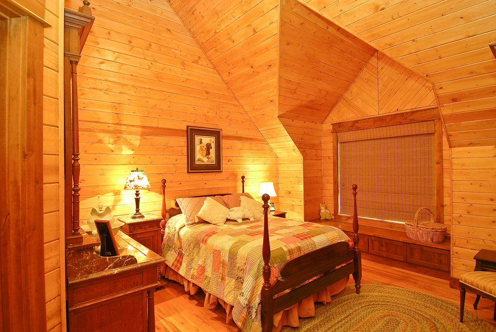Country bedroom in Denver.