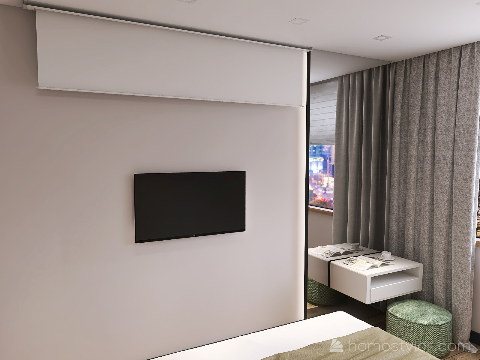 Брутальная трехкомнатная квартира в современном стиле с элементами лофта.