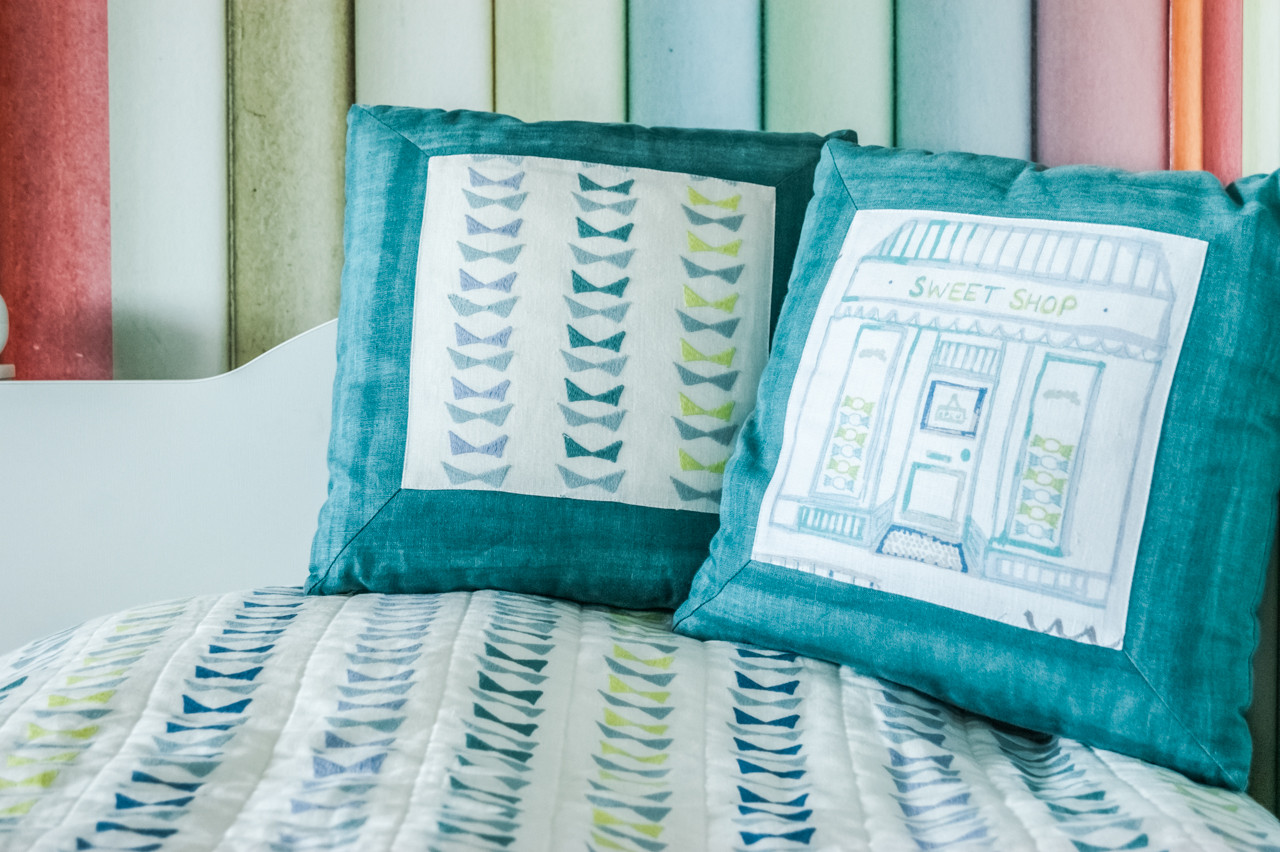 Текстильное оформление детской комнаты