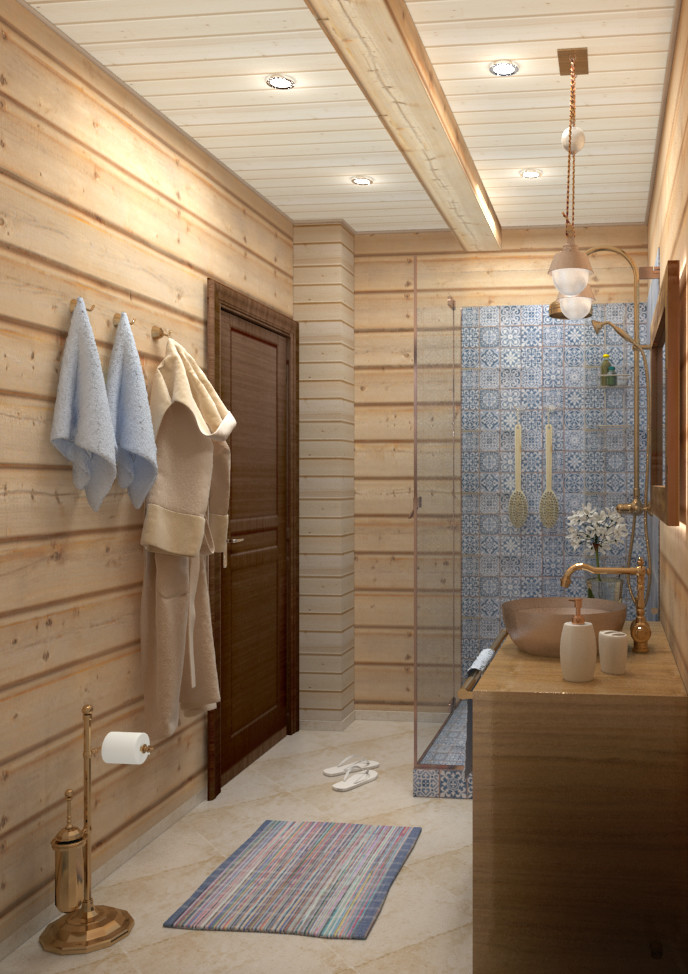 Проект загородного дома в стиле Шале