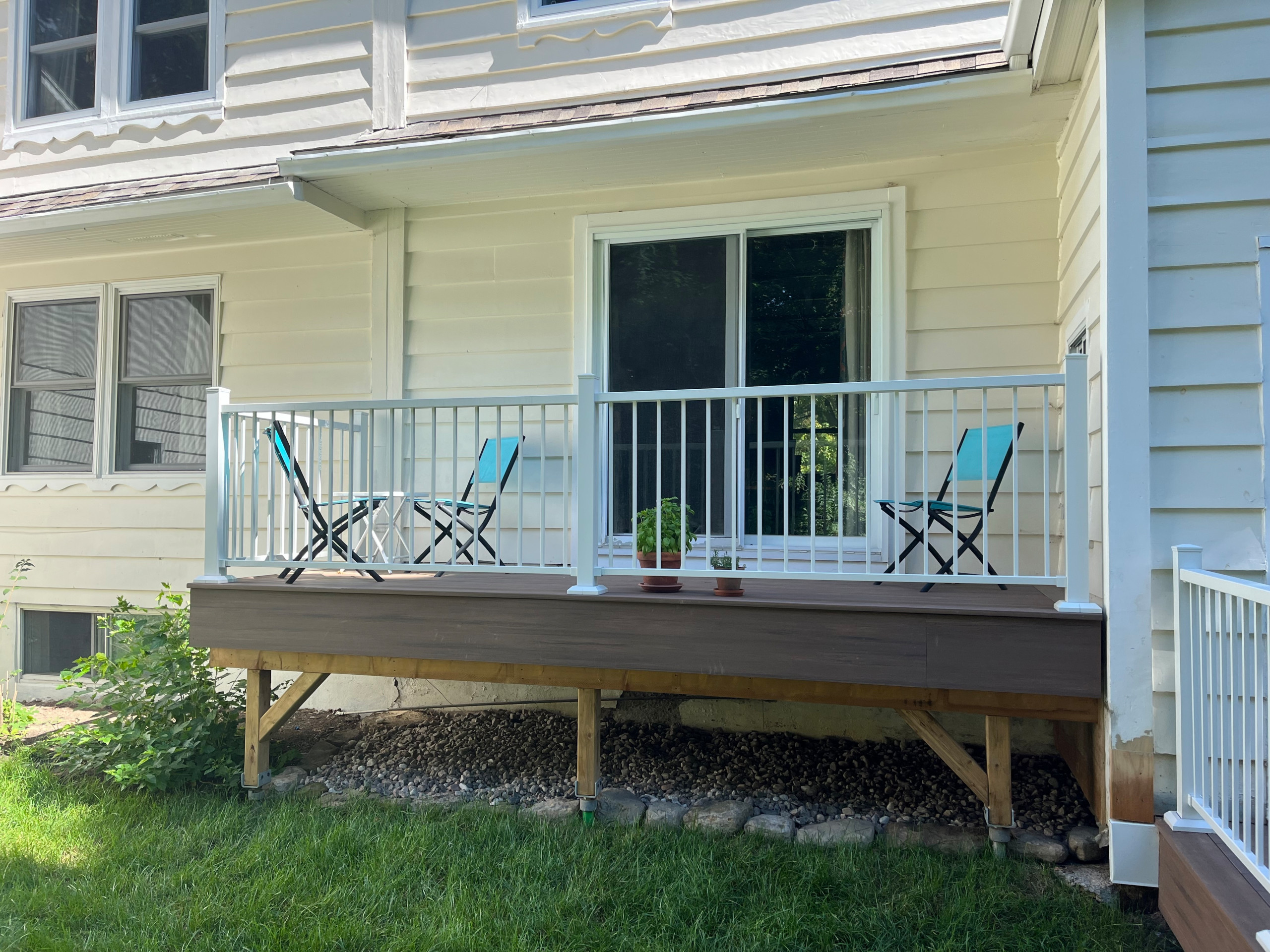 Front Steps + Deck