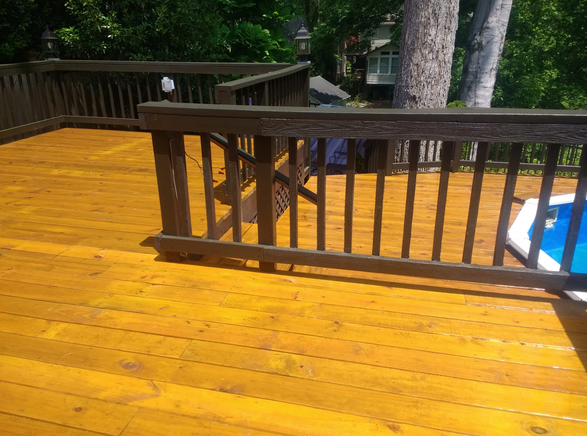 Back Deck Expansion & Treatment