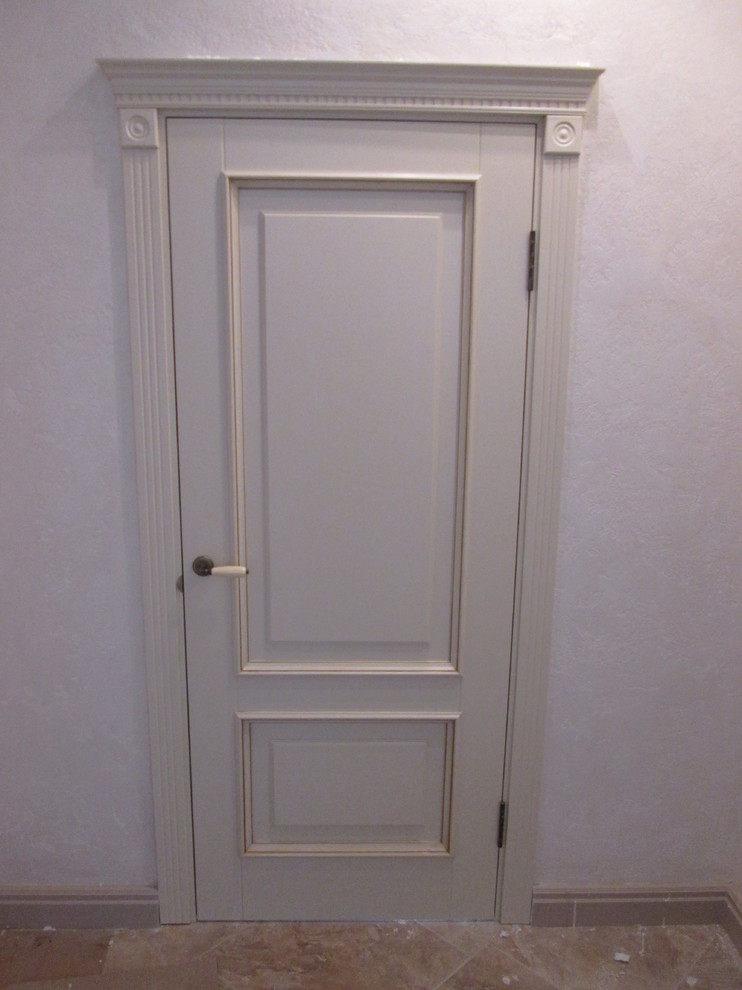 Дверь из массива дуба Коллекция Арт, эмаль