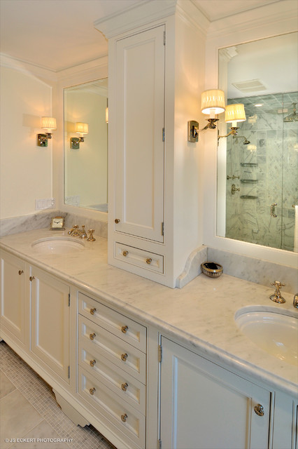 Classic Master Bathroom Vanity - Traditional - Bathroom - Chicago - by ...