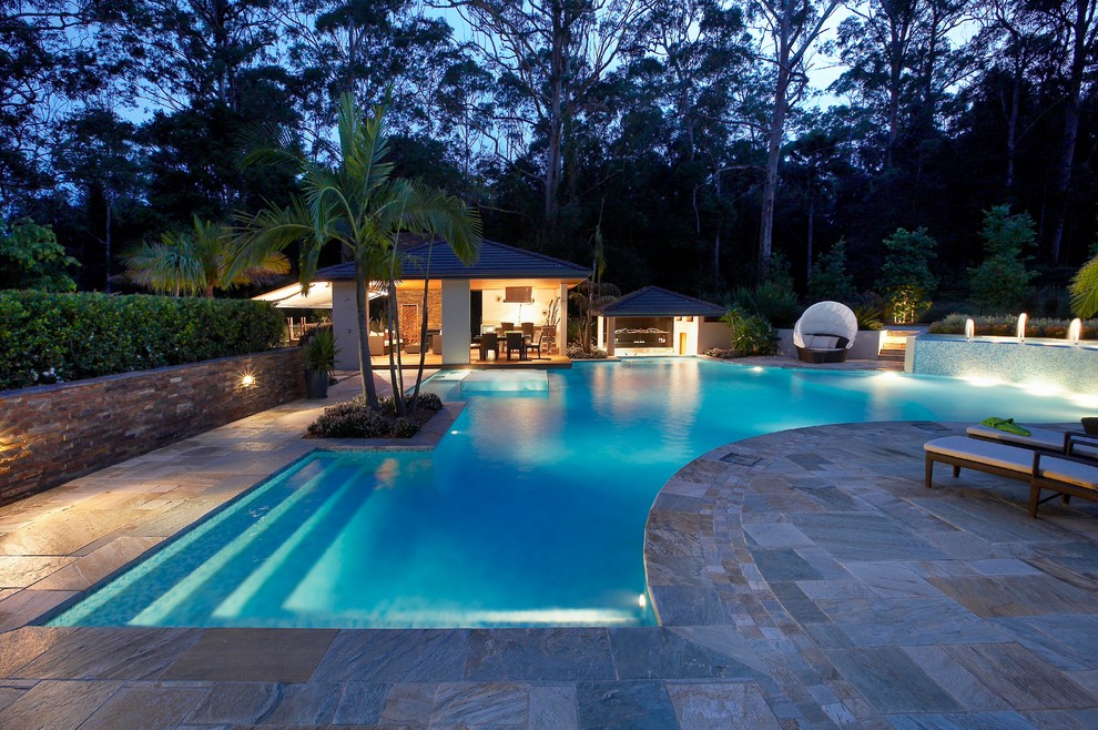 Bushland Oasis Contemporary Pool Sydney by Dean