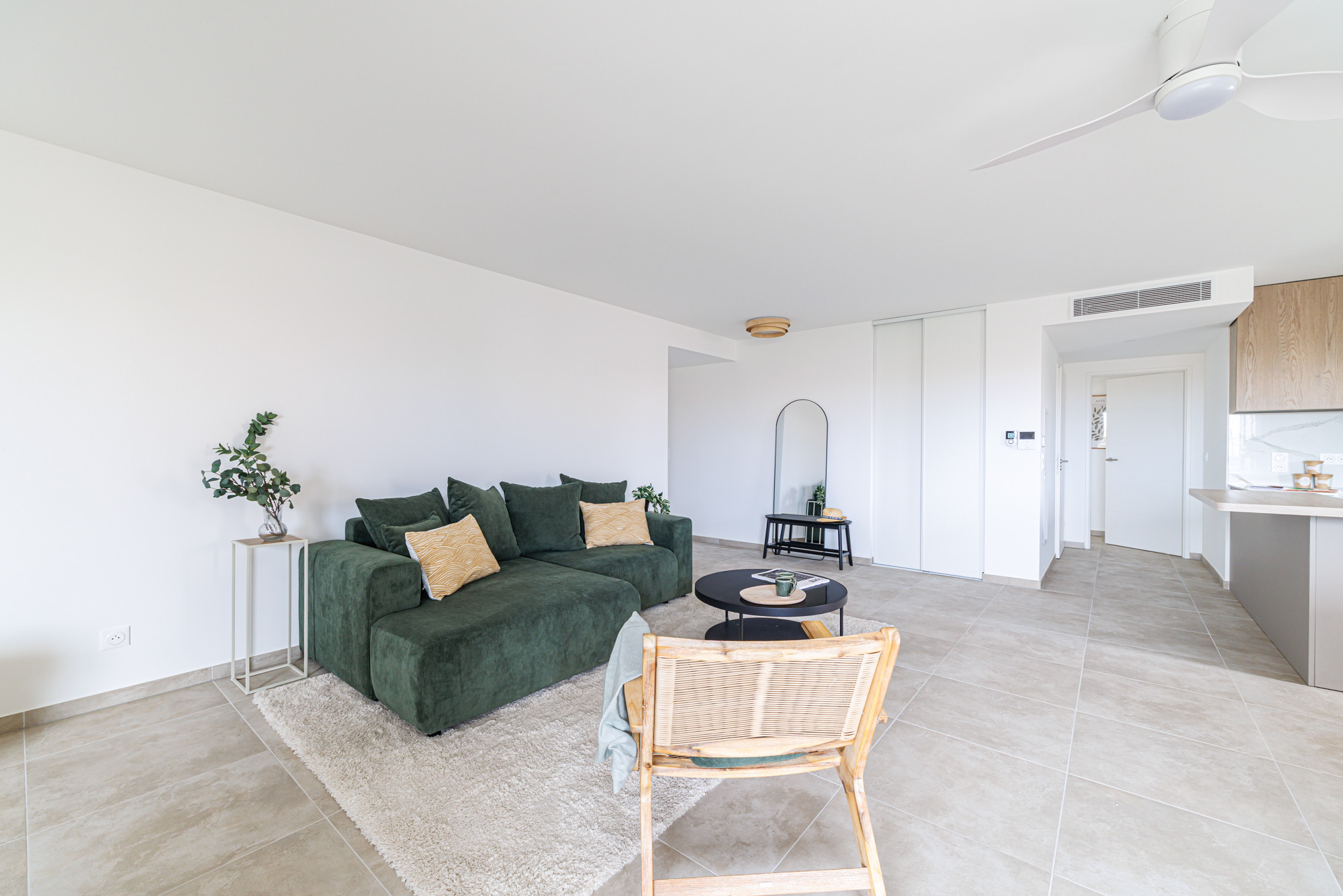 Home staging, L'Echappée mer, Cagnes sur mer