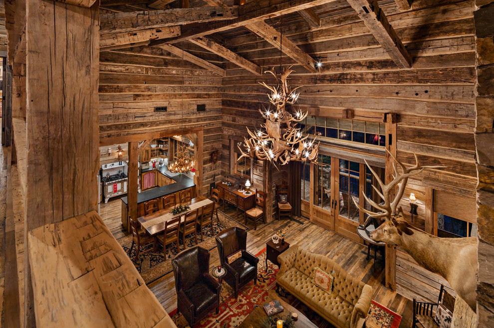 Design ideas for a rustic home in Other.